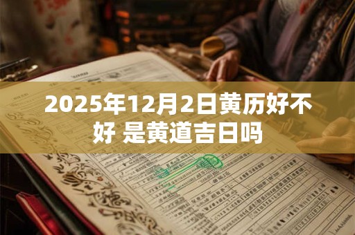 2025年12月2日黄历好不好 是黄道吉日吗