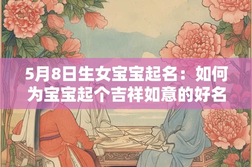 5月8日生女宝宝起名:如何为宝宝起个吉祥如意的好名字 5月8日生女宝宝起名:如何为宝宝起个吉祥如意的好名字