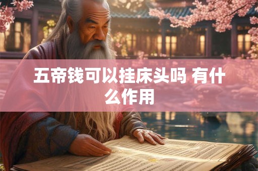 五帝钱可以挂床头吗 有什么作用