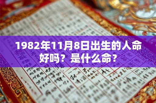 1982年11月8日出生的人命好吗？是什么命？