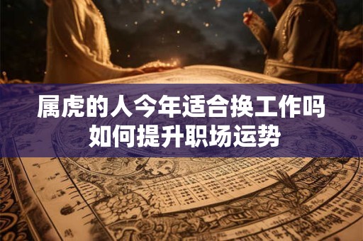 属虎的人今年适合换工作吗 如何提升职场运势