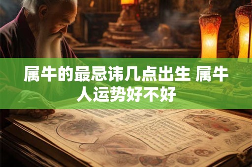 属牛的最忌讳几点出生 属牛人运势好不好