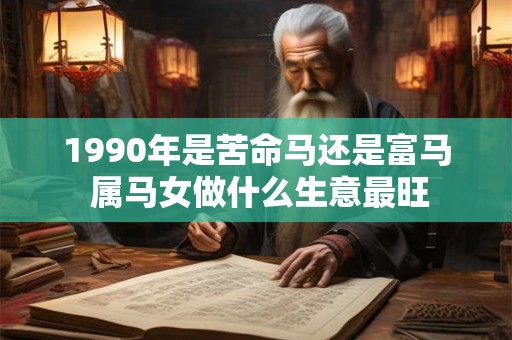 1990年是苦命马还是富马 属马女做什么生意最旺