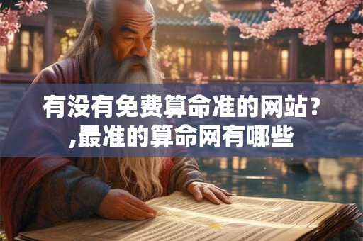 有没有免费算命准的网站？,最准的算命网有哪些
