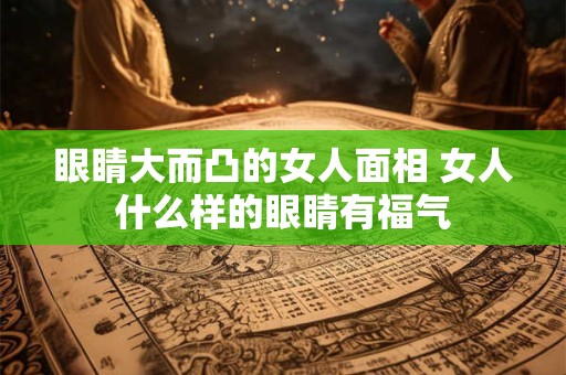 眼睛大而凸的女人面相 女人什么样的眼睛有福气