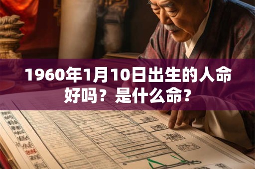 1960年1月10日出生的人命好吗？是什么命？