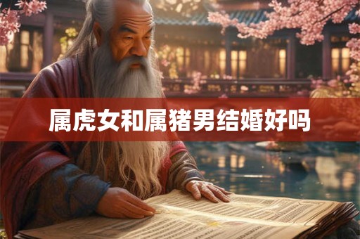 属虎女和属猪男结婚好吗
