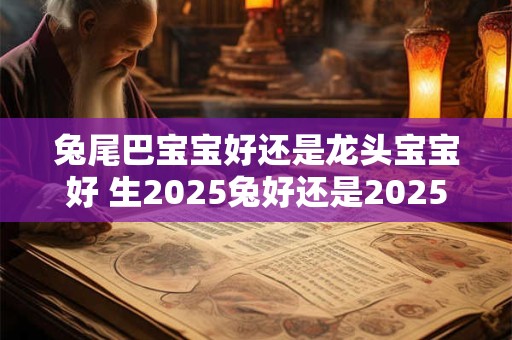 兔尾巴宝宝好还是龙头宝宝好 生2025兔好还是2025龙头宝宝好