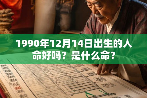 1990年12月14日出生的人命好吗？是什么命？