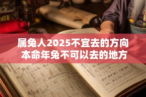 属兔人2025不宜去的方向 本命年兔不可以去的地方