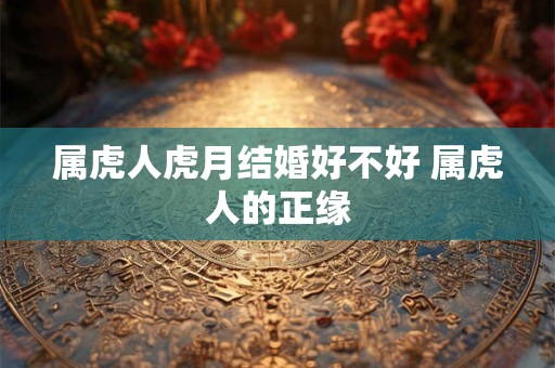 属虎人虎月结婚好不好 属虎人的正缘