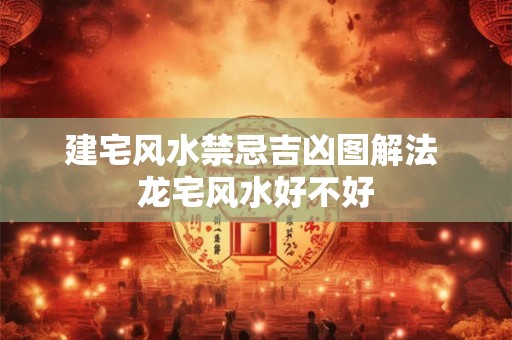 建宅风水禁忌吉凶图解法 龙宅风水好不好