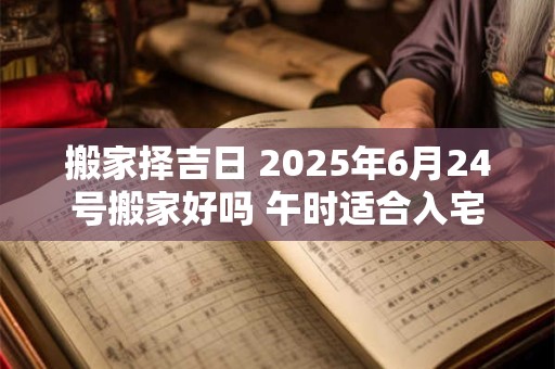 搬家择吉日 2025年6月24号搬家好吗 午时适合入宅吗