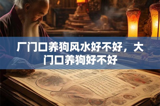 厂门口养狗风水好不好，大门口养狗好不好