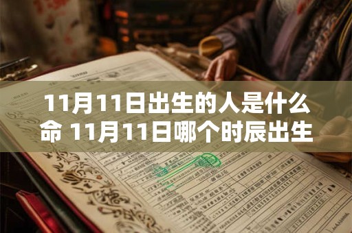 11月11日出生的人是什么命 11月11日哪个时辰出生好