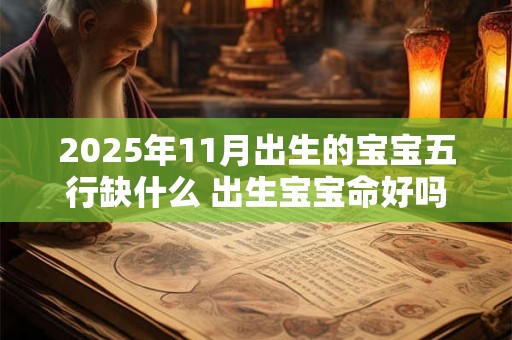 2025年11月出生的宝宝五行缺什么 出生宝宝命好吗