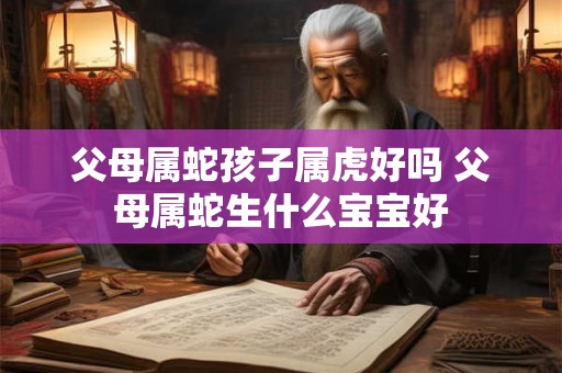 父母属蛇孩子属虎好吗 父母属蛇生什么宝宝好