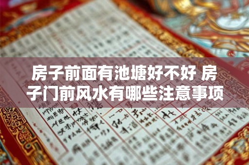 房子前面有池塘好不好 房子门前风水有哪些注意事项