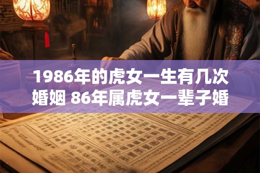 1986年的虎女一生有几次婚姻 86年属虎女一辈子婚姻顺利吗
