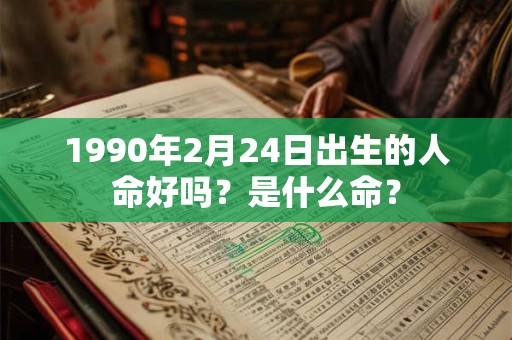 1990年2月24日出生的人命好吗？是什么命？