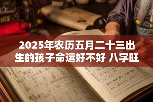 2025年农历五月二十三出生的孩子命运好不好 八字旺吗