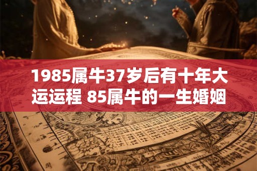 1985属牛37岁后有十年大运运程 85属牛的一生婚姻有几次