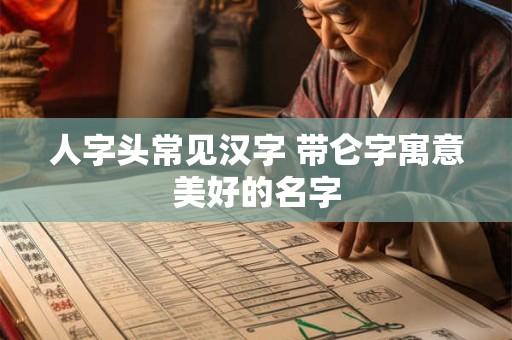 人字头常见汉字 带仑字寓意美好的名字 人字头常见汉字 带仑字寓意美好的名字