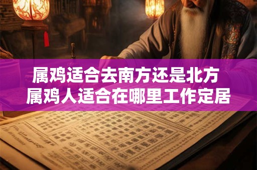 属鸡适合去南方还是北方 属鸡人适合在哪里工作定居