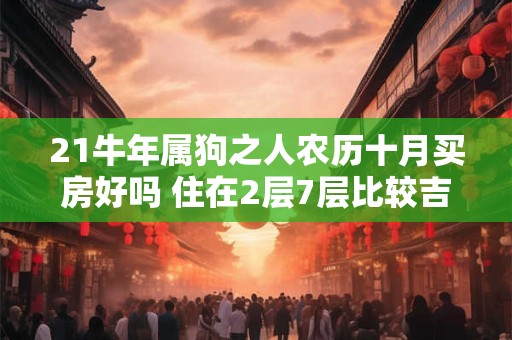 21牛年属狗之人农历十月买房好吗 住在2层7层比较吉利