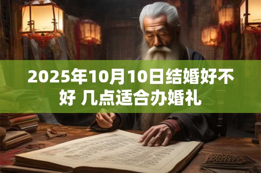 2025年10月10日结婚好不好 几点适合办婚礼