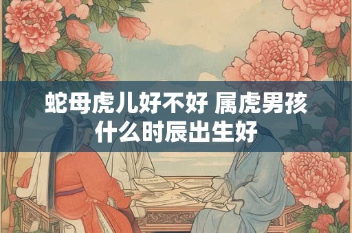 蛇母虎儿好不好 属虎男孩什么时辰出生好 蛇母虎儿好不好 属虎男孩什么时辰出生好