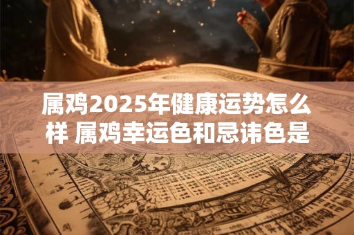 属鸡2025年健康运势怎么样 属鸡幸运色和忌讳色是什么