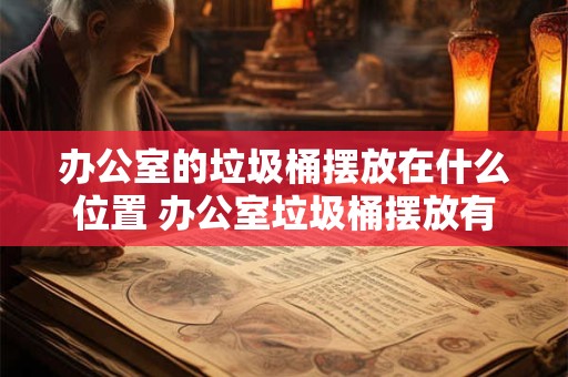 办公室的垃圾桶摆放在什么位置 办公室垃圾桶摆放有哪些讲究