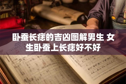 卧蚕长痣的吉凶图解男生 女生卧蚕上长痣好不好