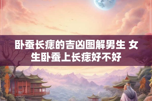 卧蚕长痣的吉凶图解男生 女生卧蚕上长痣好不好