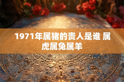 1971年属猪的贵人是谁 属虎属兔属羊 1971年属猪的贵人是谁 属虎属兔属羊
