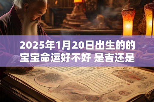 2025年1月20日出生的的宝宝命运好不好 是吉还是凶