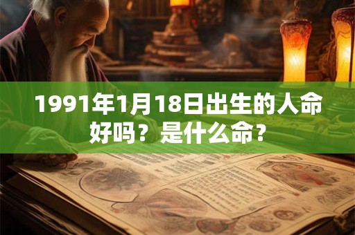 1991年1月18日出生的人命好吗？是什么命？