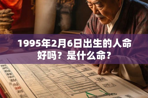1995年2月6日出生的人命好吗？是什么命？