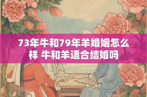 73年牛和79年羊婚姻怎么样 牛和羊适合结婚吗 73年牛和79年羊婚姻怎么样 牛和羊适合结婚吗