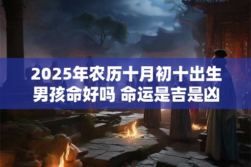 2025年农历十月初十出生男孩命好吗 命运是吉是凶
