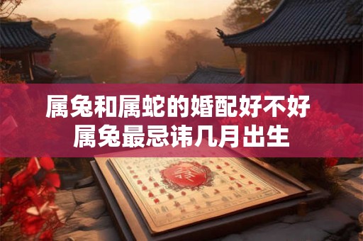 属兔和属蛇的婚配好不好 属兔最忌讳几月出生 属兔和属蛇的婚配好不好 属兔最忌讳几月出生