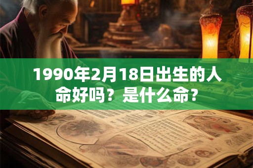 1990年2月18日出生的人命好吗？是什么命？