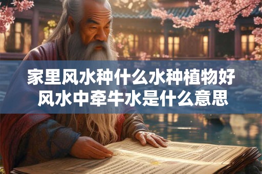 家里风水种什么水种植物好 风水中牵牛水是什么意思