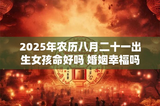 2025年农历八月二十一出生女孩命好吗 婚姻幸福吗