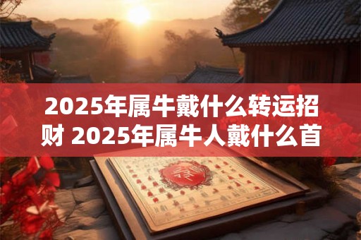 2025年属牛戴什么转运招财 2025年属牛人戴什么首饰好
