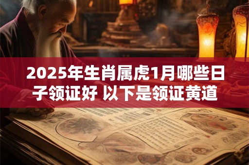 2025年生肖属虎1月哪些日子领证好 以下是领证黄道吉日