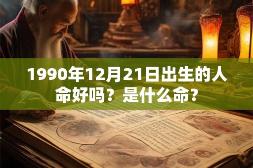 1990年12月21日出生的人命好吗？是什么命？