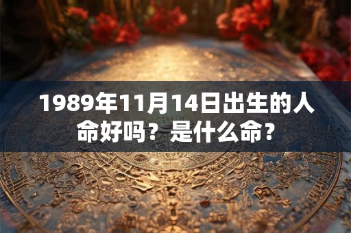1989年11月14日出生的人命好吗？是什么命？
