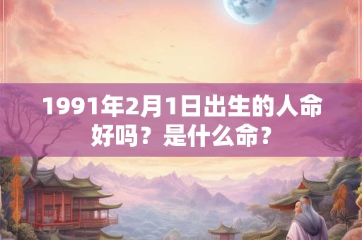1991年2月1日出生的人命好吗？是什么命？